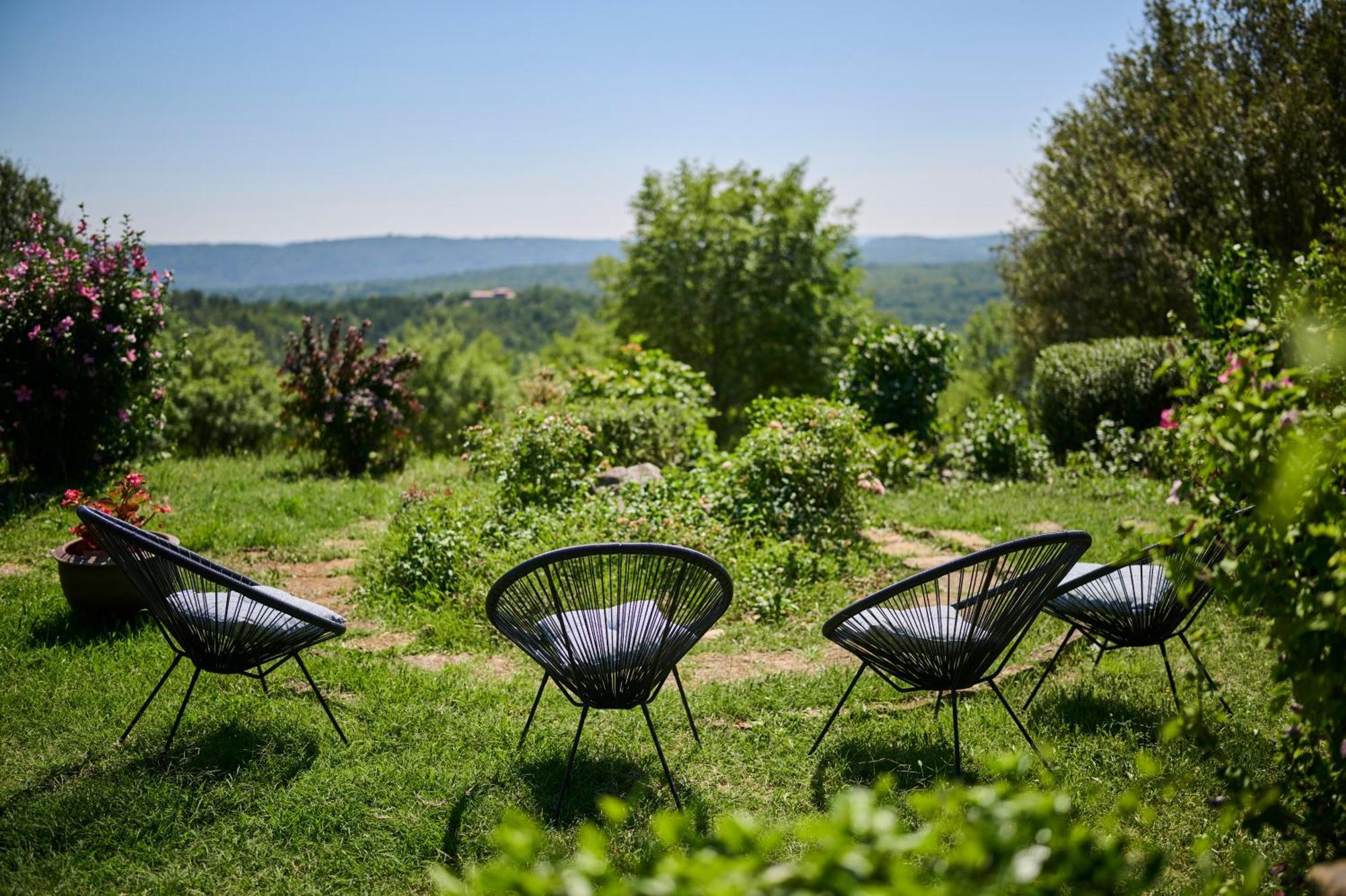 Vila Casa Del Conte - Peaceful Hideaway In North Istria Grožnjan Exteriér fotografie