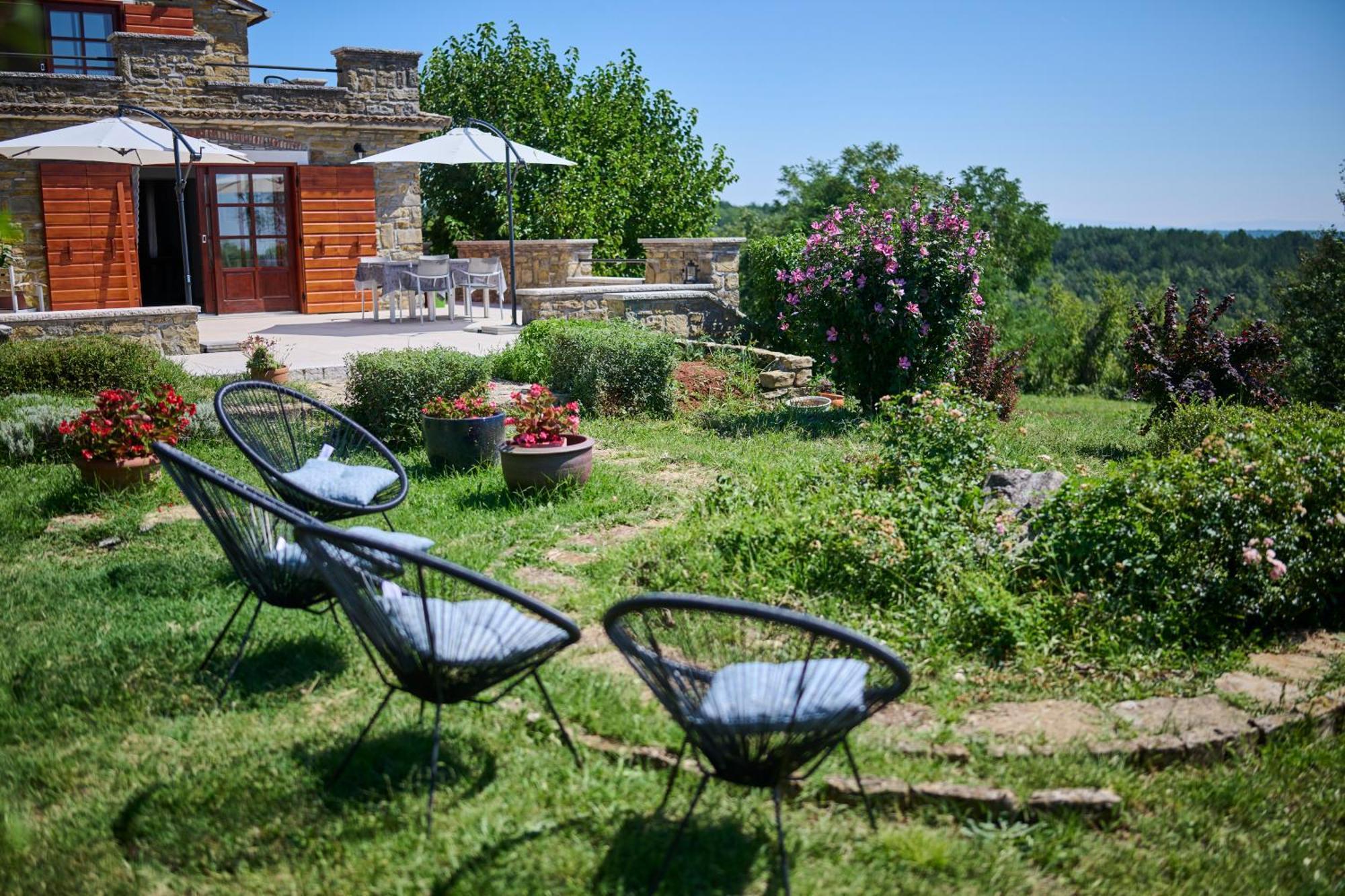 Vila Casa Del Conte - Peaceful Hideaway In North Istria Grožnjan Exteriér fotografie