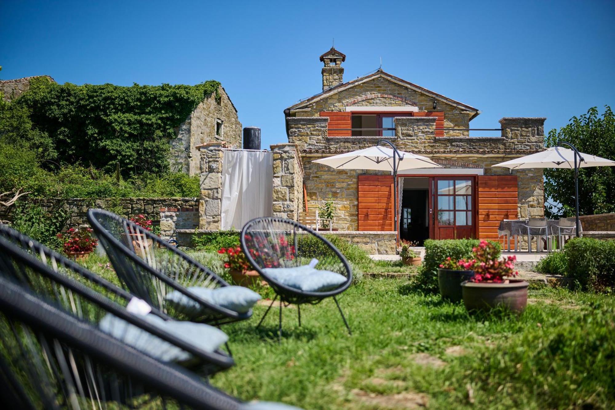 Vila Casa Del Conte - Peaceful Hideaway In North Istria Grožnjan Exteriér fotografie
