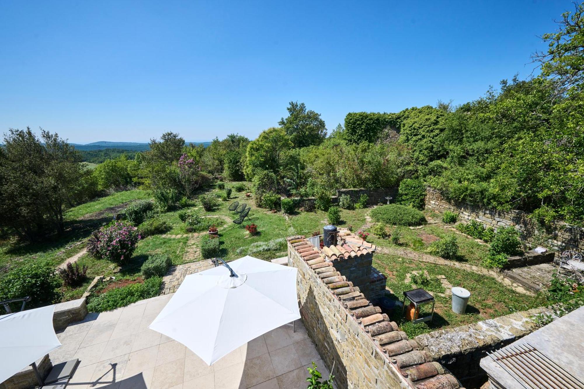 Vila Casa Del Conte - Peaceful Hideaway In North Istria Grožnjan Exteriér fotografie