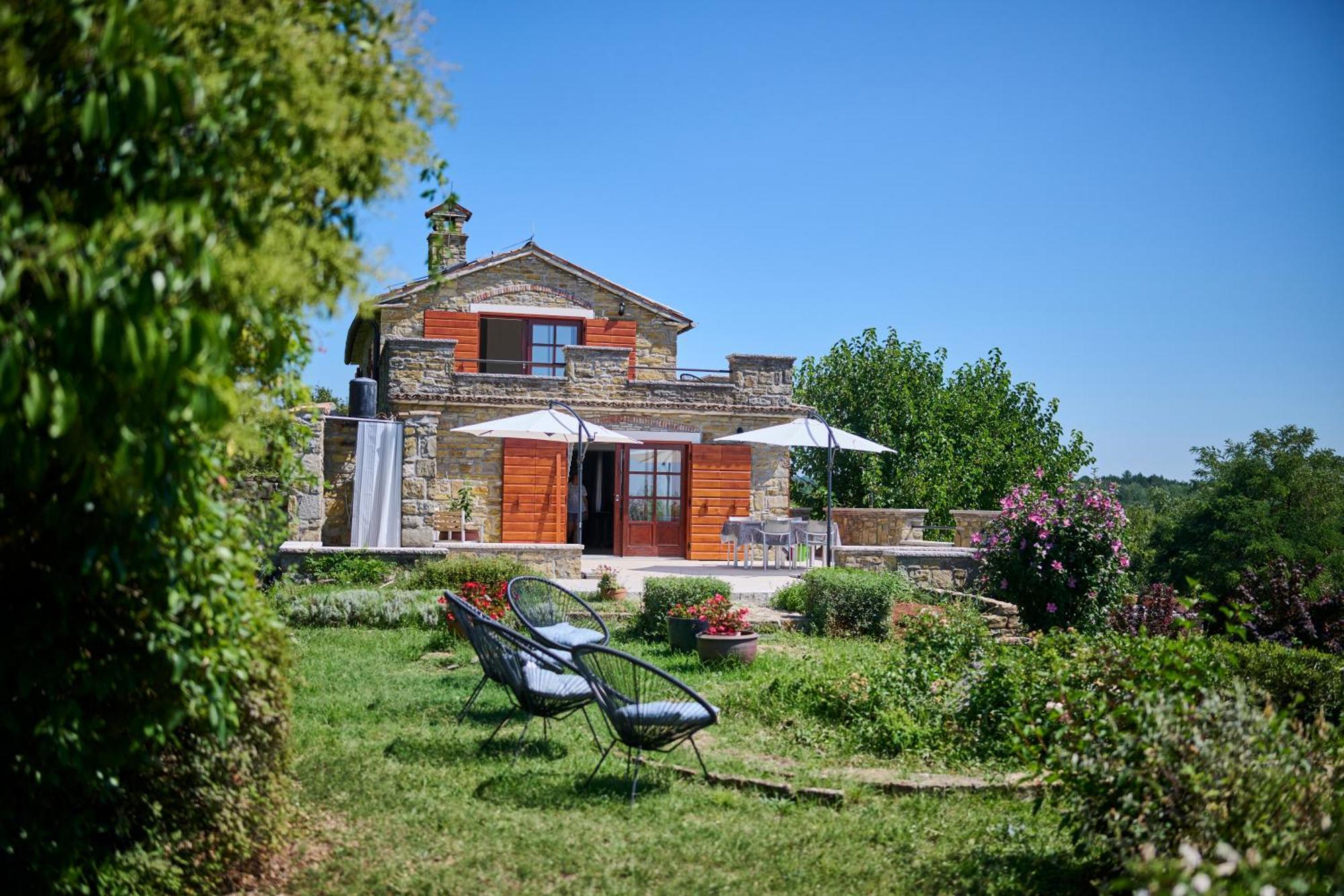 Vila Casa Del Conte - Peaceful Hideaway In North Istria Grožnjan Exteriér fotografie