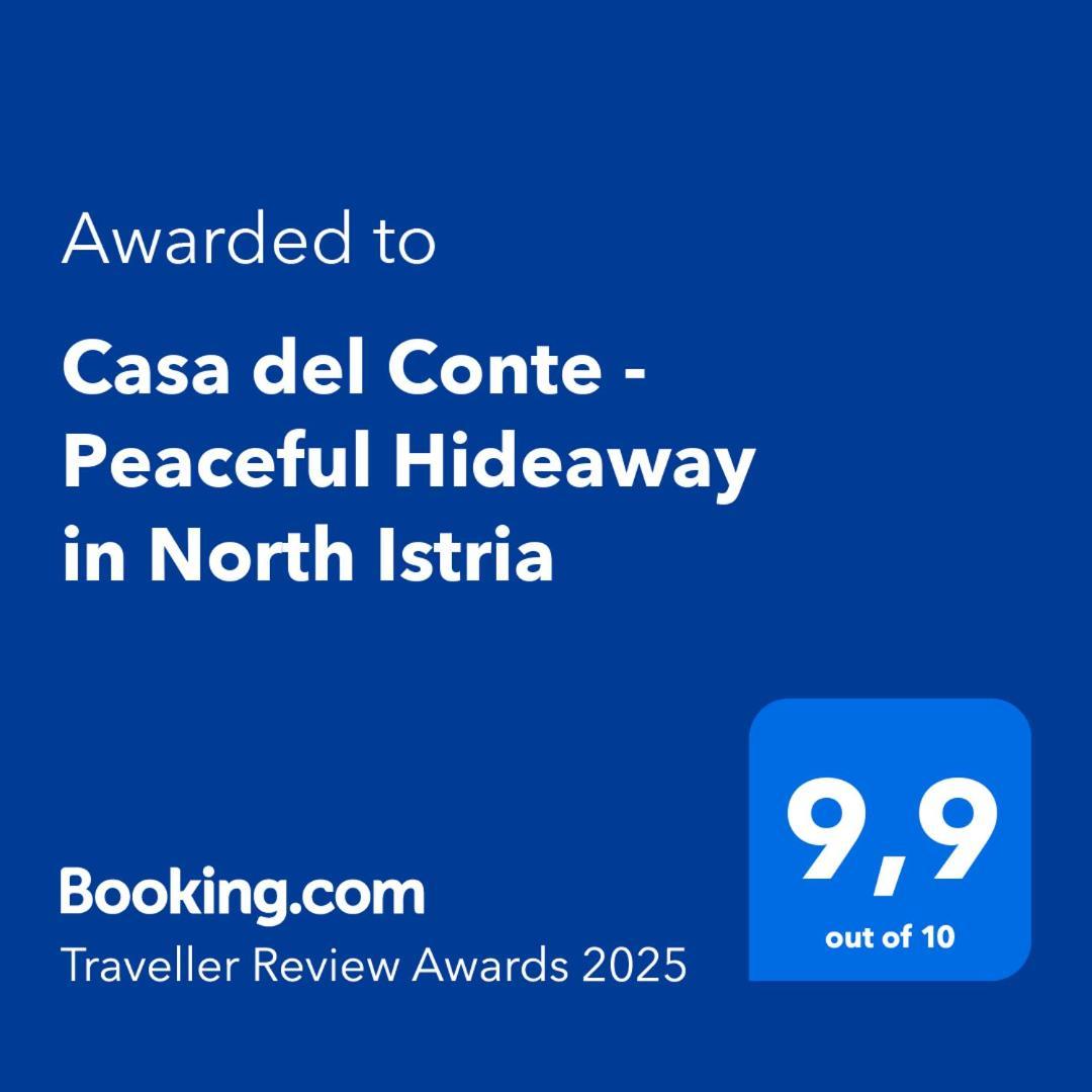 Vila Casa Del Conte - Peaceful Hideaway In North Istria Grožnjan Exteriér fotografie